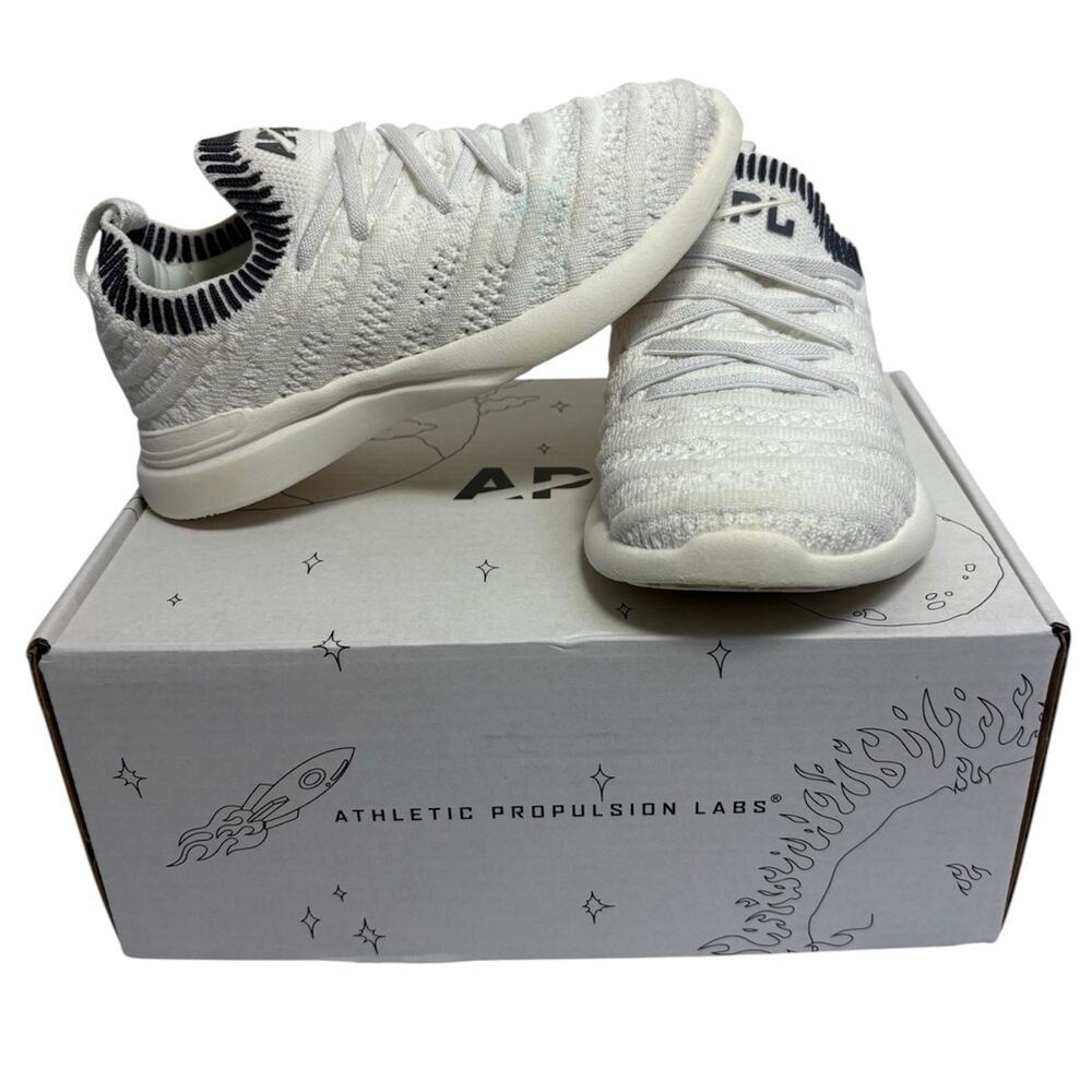 APL TechLoom Wave Kids Ivory Iron Slip On Sneakers Size 10 Toddler Shoe